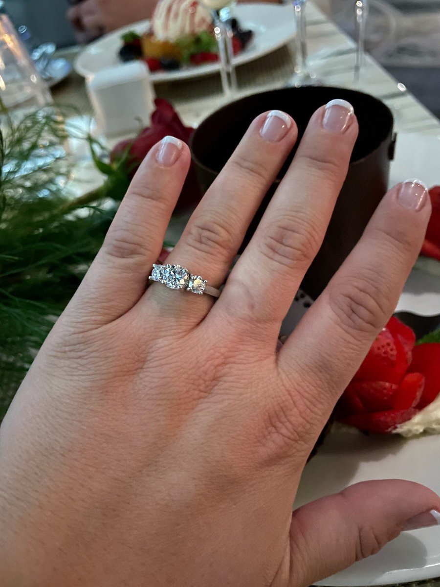 Well .<a href="/MikeMutnansky/">Mike Mutnansky</a> let it out of the bag but I am very happy to confirm that Mrs. Ted said yes to great parking for the rest of her life <a href="/kirkmin/">Kirk Minihane</a> <a href="/kirkminshow/">The Kirk Minihane Show</a>