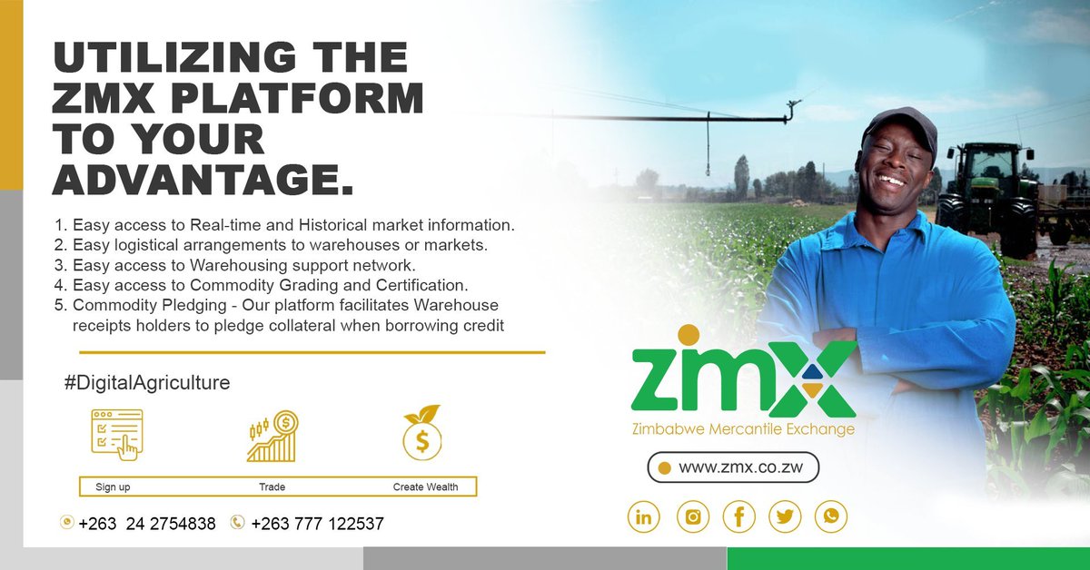 Use the Zimbabwe Mercantile Exchange to your advantage and beat the drought driven grain blues.
#walalawasala #musikawenyu #umkambowenu