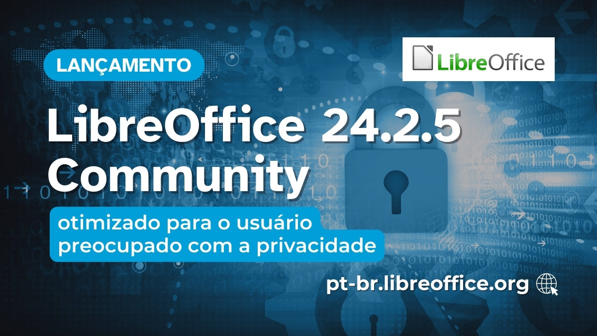 Lançado o LibreOffice 24.2.5 Community, otimizado para o usuário preocupado com a privacidade.

Saiba mais em: pt-br.blog.documentfoundation.org/2024/07/11/lan…