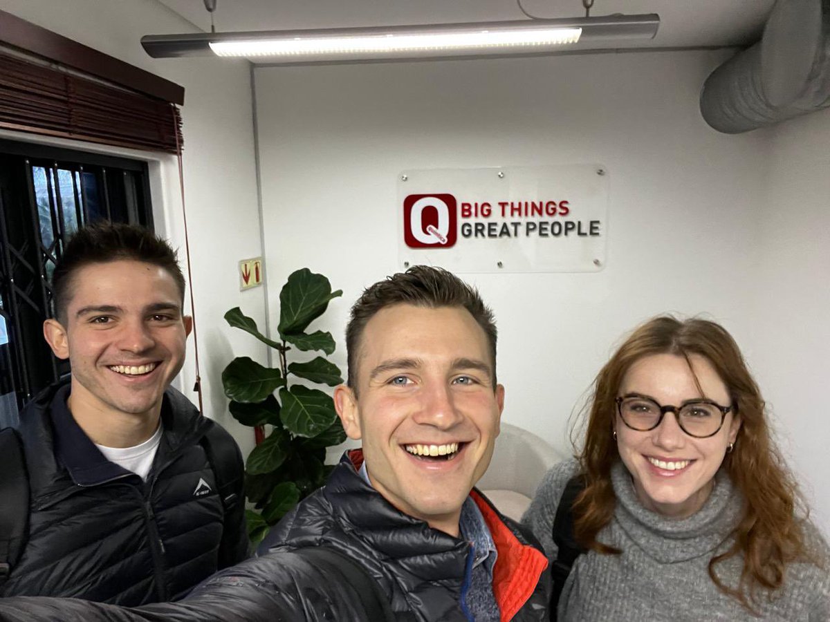 PYGIO_Software's tweet photo. We've never regretted meeting clients and teams in-person! ๐๐
Hybrid work is here to stay - but as often as possible, it's great to connect over a coffee and biscuits, especially in the coldest week this year to hit South Africa ๐ฟ๐ฆ
#pygio #quintica #software #datascience https://t.co/kDB0zA14Z5