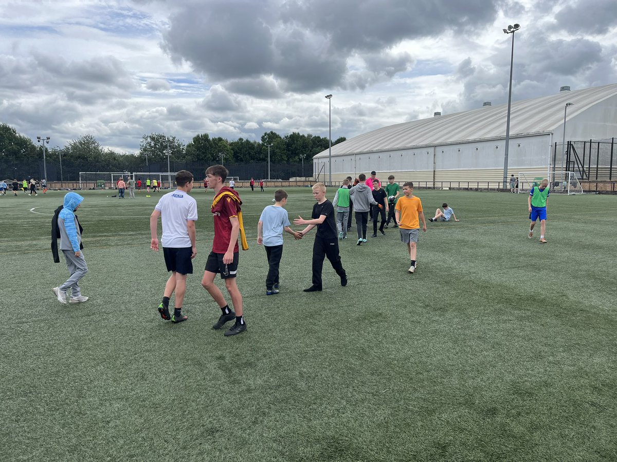 Rutherglen young people participating in the Thursday football summer camp great effort everyone⚽️⚽️⚽️⚽️ <a href="/RutherglenUC/">Rutherglen Universal Connections</a> <a href="/carluke_yfcl/">Carluke_Universal_Connections_YFCL</a> <a href="/UCHamilton/">Hamilton Universal Connections</a> <a href="/Whitehill_UC/">Whitehill_UC YFCL</a> <a href="/larkhall/">Charlie Hooper-Williams</a> <a href="/EastUniversal/">East Kilbride Universal Connections YFCL</a> <a href="/StonelawHS/">Stonelaw High School</a> <a href="/sasbhighschool/">SASB High School</a> <a href="/CarlukeHS/">Carluke High School</a>