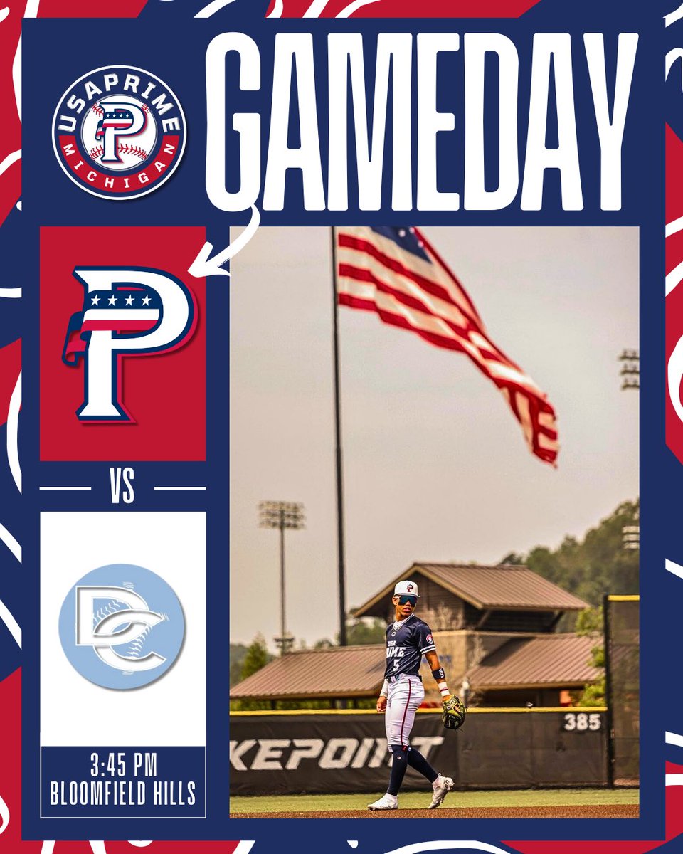 USA Prime MI 13u Scout Team (@13uusaprimemi) on Twitter photo 𝐆𝐀𝐌𝐄𝐃𝐀𝐘
SP: <a href="/JakeHindenach/">Jake Hindenach</a> ‘24
RP: <a href="/AriKlinger3/">Ari Klinger</a> ‘24
🆚 Demand Command
🏟️ Bloomfield Hills HS
⏰ 3:45 PM EST
📺 shorturl.at/T0tTE
#PrimeOnTop 𝐆𝐀𝐌𝐄𝐃𝐀𝐘
SP: <a href="/JakeHindenach/">Jake Hindenach</a> ‘24
RP: <a href="/AriKlinger3/">Ari Klinger</a> ‘24
🆚 Demand Command
🏟️ Bloomfield Hills HS
⏰ 3:45 PM EST
📺 shorturl.at/T0tTE
#PrimeOnTop