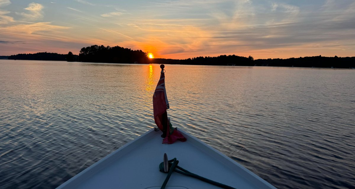 As a cure for the madness on these pages, I cruise in a silent boat and listen to music. Music proves that there is a god.