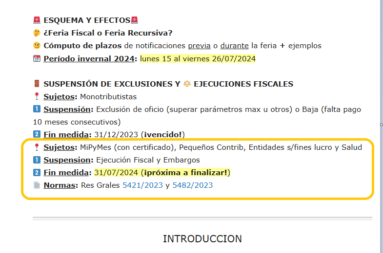 mariogoldmanr's tweet photo. #EjecucionFiscal #Suspension #Reanudación
👌Así es Tere!!! empalmaria con la instrumentación de moratoria (quizás) y el fin de la feria fiscal (26/07)...veremos..
😄Lo habíamos advertido en la nota de la Feria Fiscal desde @tributumcomar (24/06) pero era muy lejano y todo estábamos con #LeyBases y el #PaqueteFiscal que si que no jajaj
🫢-Ahhh mña es el último día hábil previo al inicio de la suspensión de cómputo de plazos fiscales administrativos...ATENZAO apertura DFE (van abajo esquemas chivazooo)