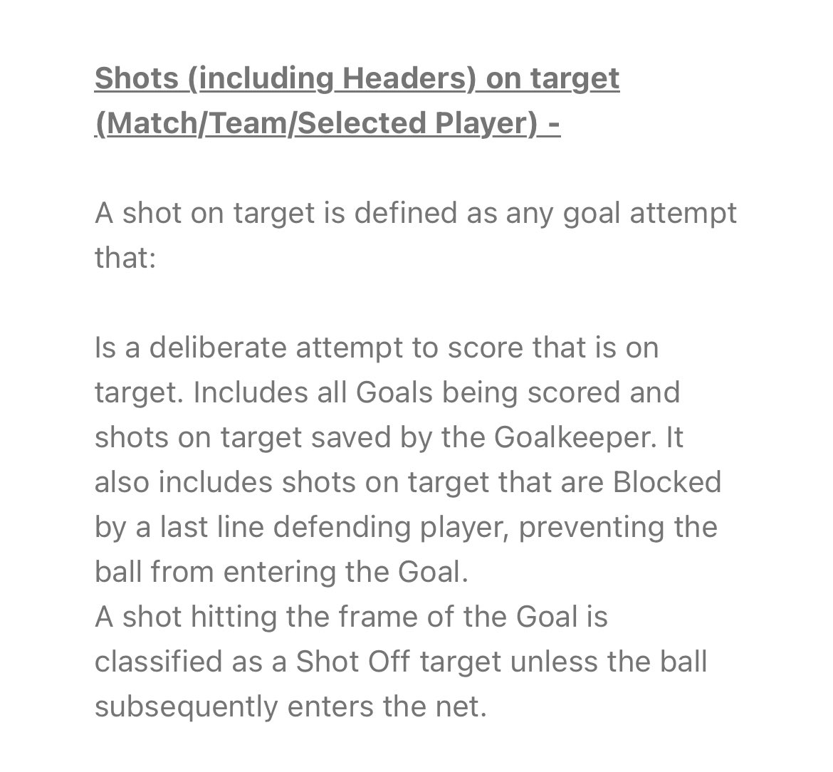 taylorjamesw_'s tweet photo. @bet365help @OptaAnalyst  requesting some further clarification on this event in last nights game please. Your response as to why you settle the shot on target bet as a loss is not good enough considering the source you draw your stats from is giving contradictory information. https://t.co/WynOsIZN8C
