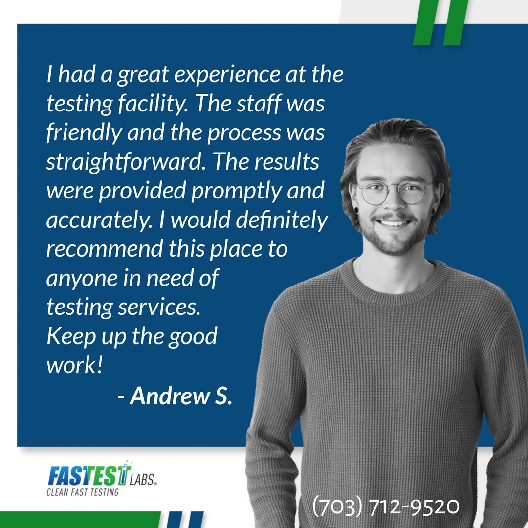 FastestLabAlex's tweet image. FastestLabs® of Alexandria, strives to provide a friendly, straightforward testing experience. With prompt, accurate results, we make the process easy for anyone in need of testing services. If you're looking for reliable, efficient testing, give us a try. We're here to help!