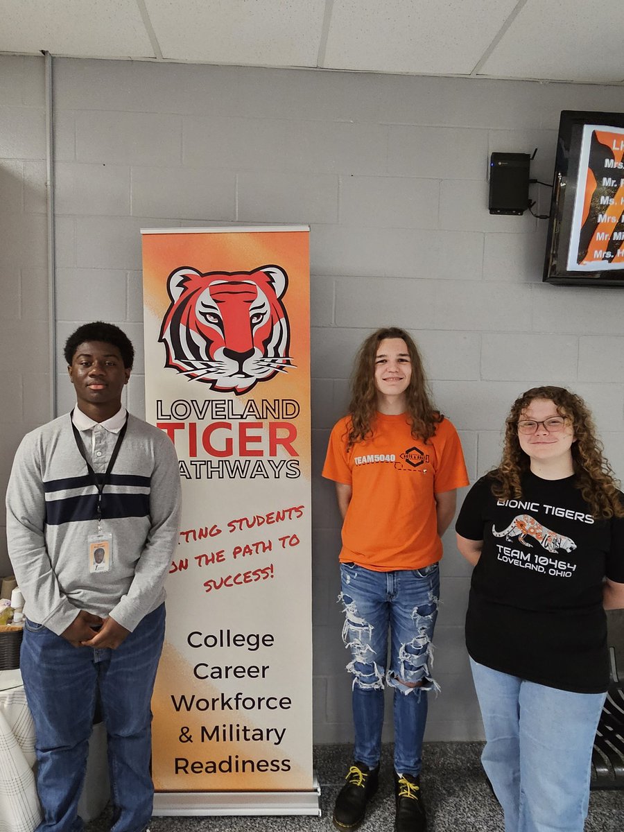 A huge shout out to  <a href="/INTERallianceGC/">INTERalliance</a> interns
Bryan Adjei, Jack Harlow, and Erin Kissick for their outstanding work in Information Technology at LCSD  this summer! Way to go! <a href="/SamuelsEDU/">Adam Samuels</a> <a href="/LovelandTigers/">Loveland Tigers</a> <a href="/Loveland_HS/">Loveland High School</a> <a href="/LovelandCounsel/">Loveland HS School Counseling</a>