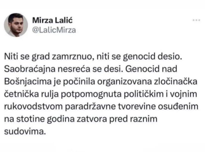 LalicMirza's tweet photo. https://t.co/Aax6EAhedy