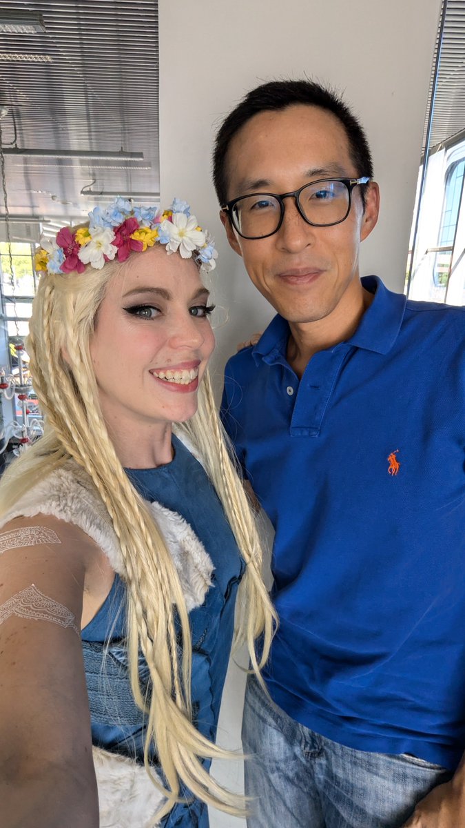 Have you watched the newest <a href="/humansofmagic/">Humans of Magic</a> interview yet???

We took this photo right after ✨