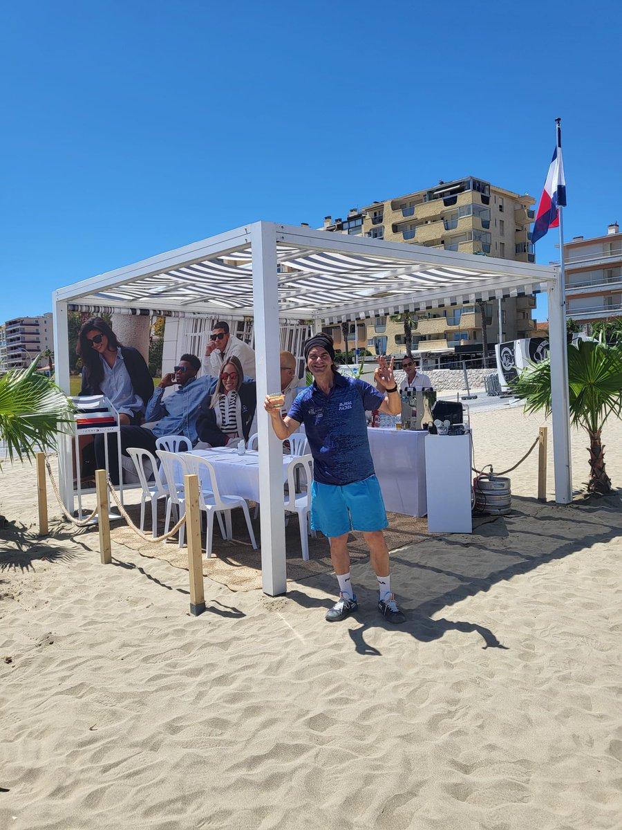 OKpadel's tweet photo. anche se la 2a TAPPA del circuito Tommy Hilfiger Padel Tour di CANET en Rosillon  
é appena conclusa 
 BREVE 
SENIGALLIA sulle spiagge Italiane con X-MASTERs
 
noi facendo Coaching....  
Vi aspettiamo en PISTA 
per MIGLIORARE GIOCO e CATEGORIA  

Hasta la Pista 
Lino Dell https://t.co/ZB7CXNjxee