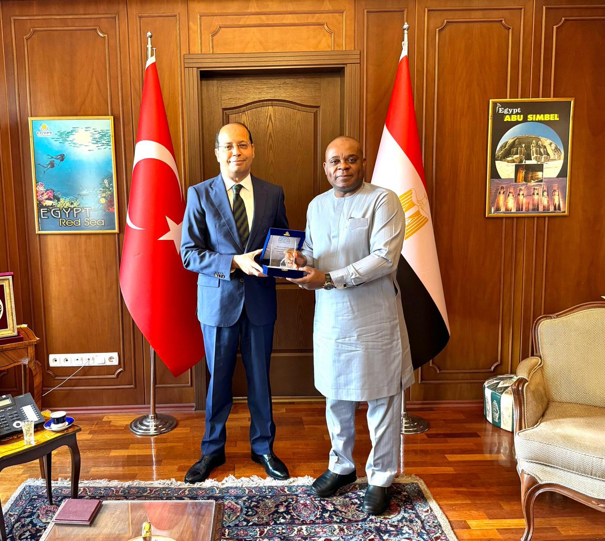 The Secretary-General of Developing-8 Organization (@d8secgen) on Twitter photo It’s always a pleasure to have a chat with my brother, Ambassador Amr El-Hamamy of Egypt. I visited his office in Ankara on Wednesday (10-Jul) to compare notes on <a href="/D8org/">Developing-8 (D-8)</a> cooperation. It’s always a pleasure to have a chat with my brother, Ambassador Amr El-Hamamy of Egypt. I visited his office in Ankara on Wednesday (10-Jul) to compare notes on <a href="/D8org/">Developing-8 (D-8)</a> cooperation.