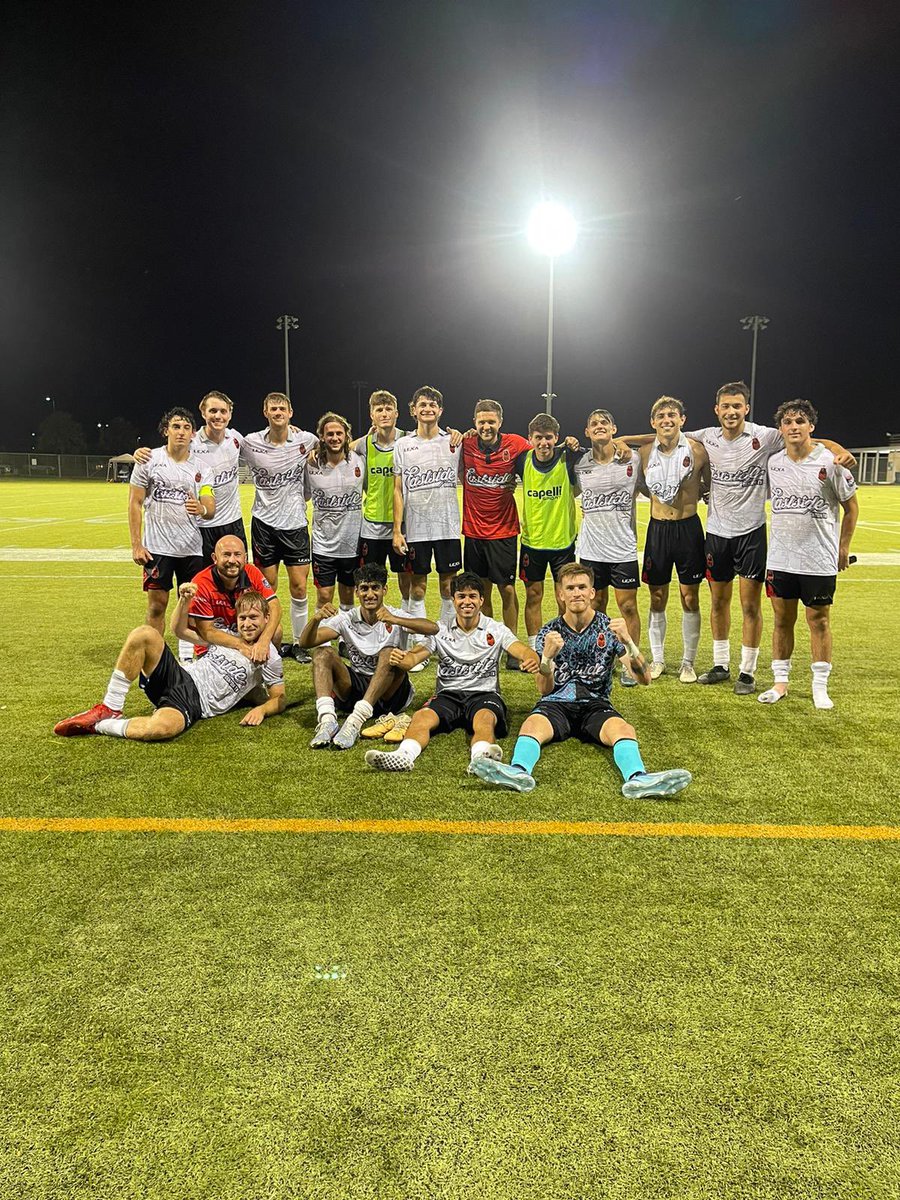 DentonDiablos's tweet photo. We did a thing last night. 3-2 Extra time win in the Lone Star Semi-Finals.

All 3️⃣ goals, &amp; that post game victory🍾 pic included below.

Jobs not done. We do it again on the road this Saturday against the hottest team in the league, @westtexasfc!

#SomosDiablos
#SomosDenton https://t.co/CtV1AJKwGc