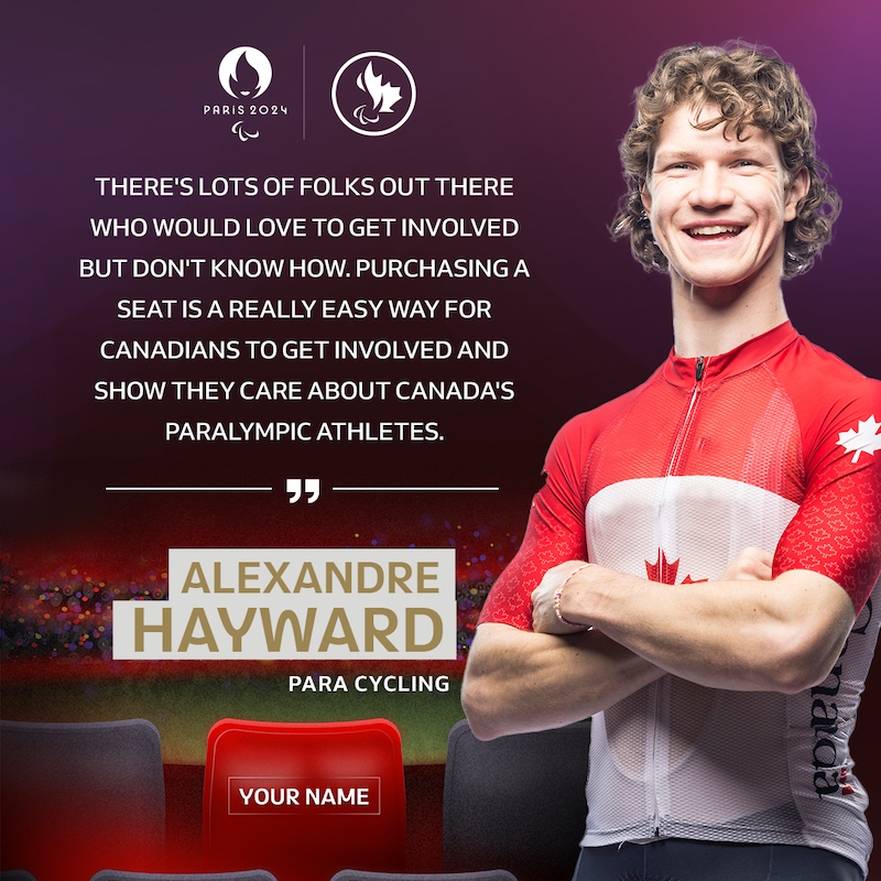 CDNParalympics's tweet photo. By purchasing a virtual seat, you can contribute to a future where Canadians with a disability can experience the transformative power of sport. IGNITE the Light aims to raise $1 million by selling 40,000 virtual seats at $25 each between July 9th and September 8th.