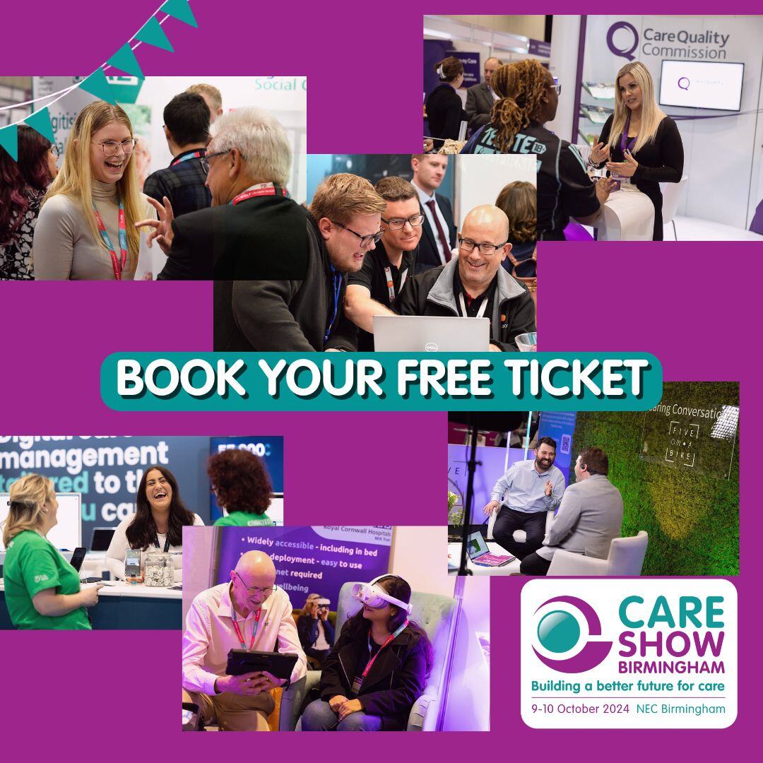 CareShow's tweet photo. The most collaborative event for the social care community is coming up this October and is set to be the biggest edition ever. 
Register now and join your colleagues on 9-10 October at Care Show Birmingham in the NEC: https://t.co/C4UQAU5ni1 https://t.co/bnOgpJHfLC