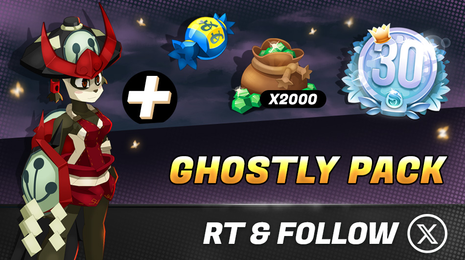 👻 Haunt the spirits of Nolifis with the Ghostly Pack! RT+Follow for a chance to win one! 

🔗 link.ankama.com/x01nu6p