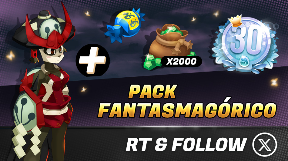 👻 Haz estremecer los espíritus de Grobe con el Pack Fantasmagórico
📰 dofus-touch.com/es/mmorpg/actu…
🍀 RT y follow para intentar llevarte a casa un Pack Fantasmagórico