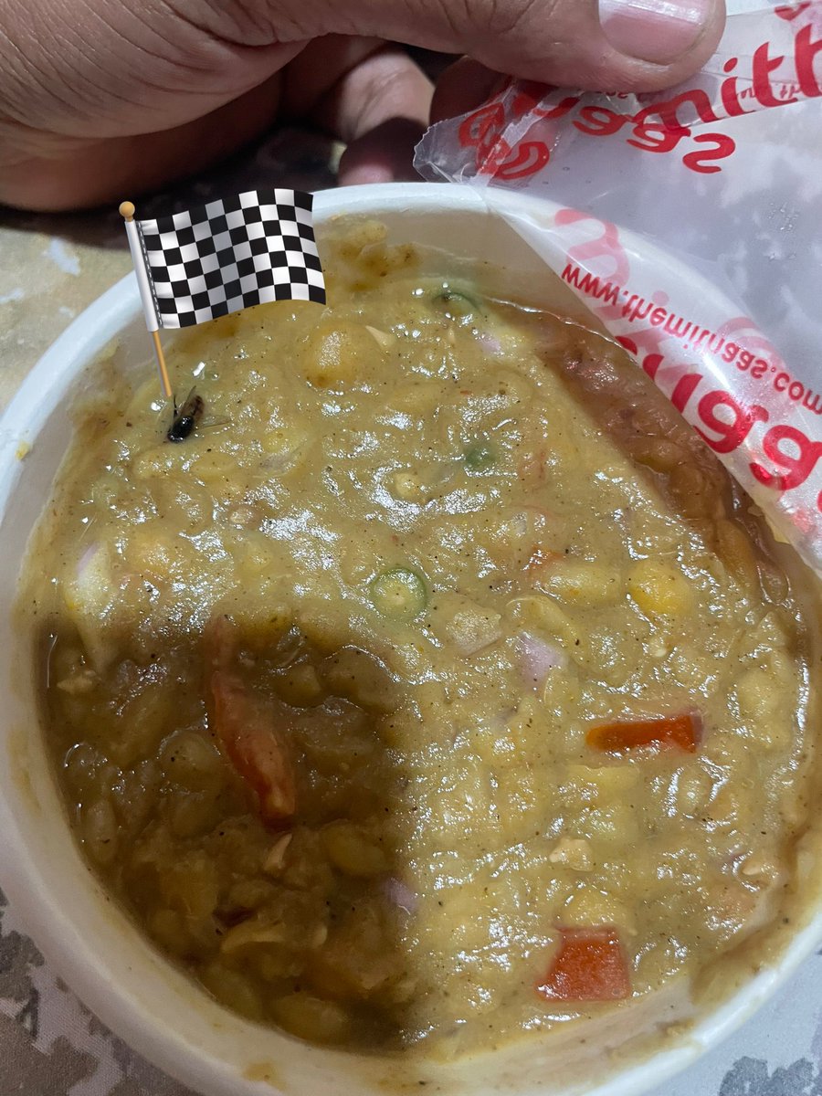 ashishsri3's tweet photo. @zomatocare I ordered Matar Kulcha from Zomato but found a fly inside. Your AI only offered a ₹70 refund for a ₹250 order, and there’s no option to speak to a customer care rep. This is unacceptable. @zomato, you should at least refund the full cost of my food. https://t.co/hnpw199Uv3