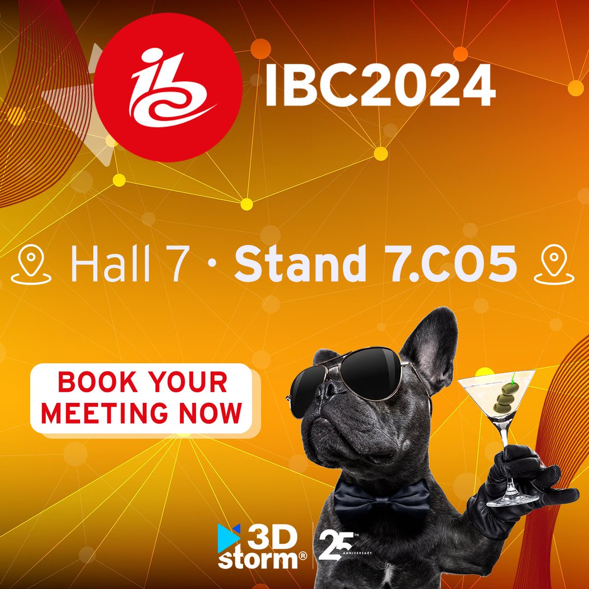 Join 3D Storm at #IBC 2024! 🌟

📅 Sept. 13 to Sept. 16, 2024
📍RAI Amsterdam - Hall 7 – Stand 7.C05
🎟 Free Invitation Code: IBC6441

Don't miss out on exclusive demonstrations of the latest #NDI products - Book your meeting with our team on site today: 3dstorm.com/en/events/75-i…