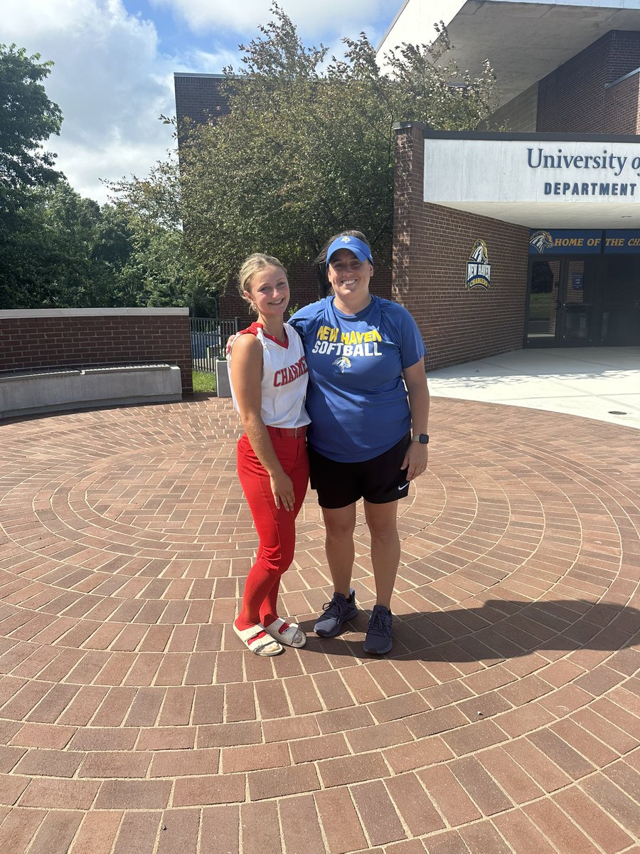 Thank you so much <a href="/coachkpaterson/">Kelly Paterson</a> and the rest of <a href="/UNewHavenSB/">New Haven Softball</a>  for a great camp yesterday! Had a lot of fun learning new skills and meeting some of the players! <a href="/CoachRuss3/">Russ Senerchia</a> <a href="/CharmerSoftball/">Connecticut Charmers</a>