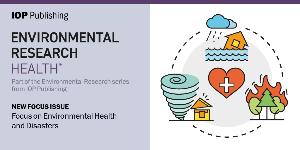 IOPenvironment's tweet image. 👉Submit to #ERH 'Focus on Environmental Health and Disasters': ow.ly/iv1h50Sq5bm

Deadline: 16-August-2024

Guest editors: 
@kateburrows_mph 
@rmiparks, @dickypsy
@lexmerdj
@NjokiMwarumba
