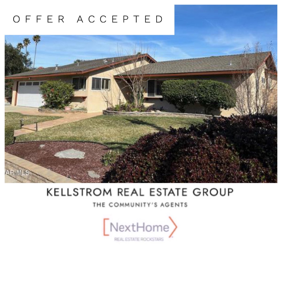 A HUGE congratulations to my good friends for getting their offer accepted on this single story pool home in Simi Valley‼️ 🏡We went against multiple offers, got creative and made it happen! Can’t wait to hand those keys over at the close of escrow! 🔑 🏁