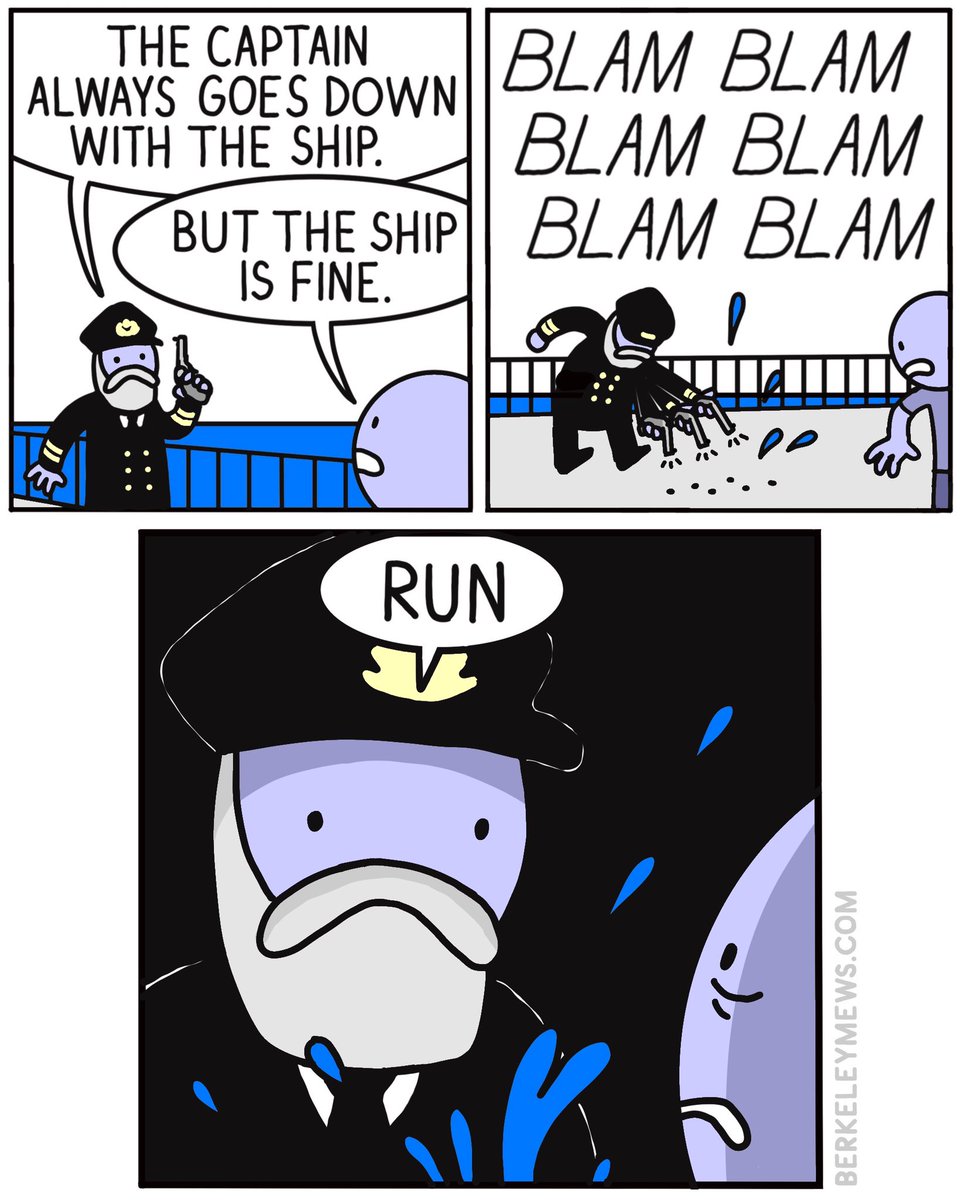 The captain 