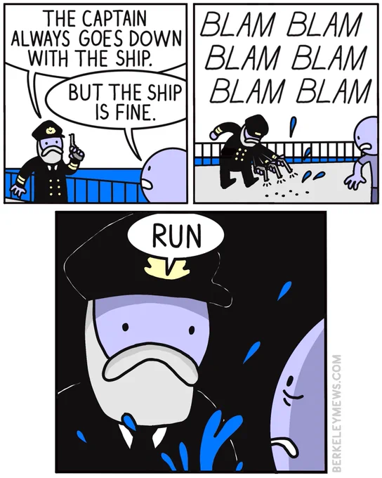 The captain 