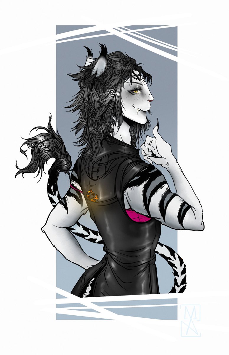 MagicaAria's tweet photo. Recent lineart Commission for @/donotlookatthem that turned into a colored one…👀💕 I couldn’t resist coloring my first fem hroth!! Hope you like it!
#CommissionedArt #FFXIVART #FFXIV #ffxivcomm https://t.co/GdPUkWX6qr