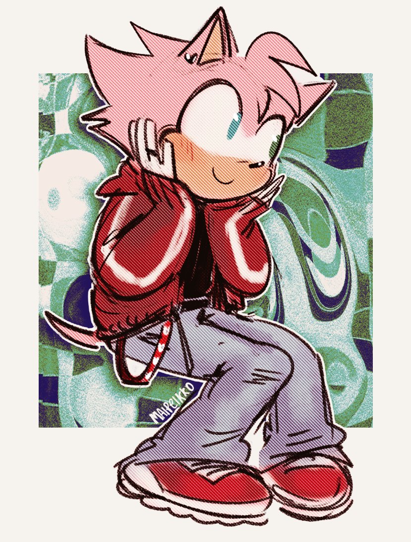 Maipeikko's tweet photo. Amy rose! 
I know! https://t.co/kuYtjyzute