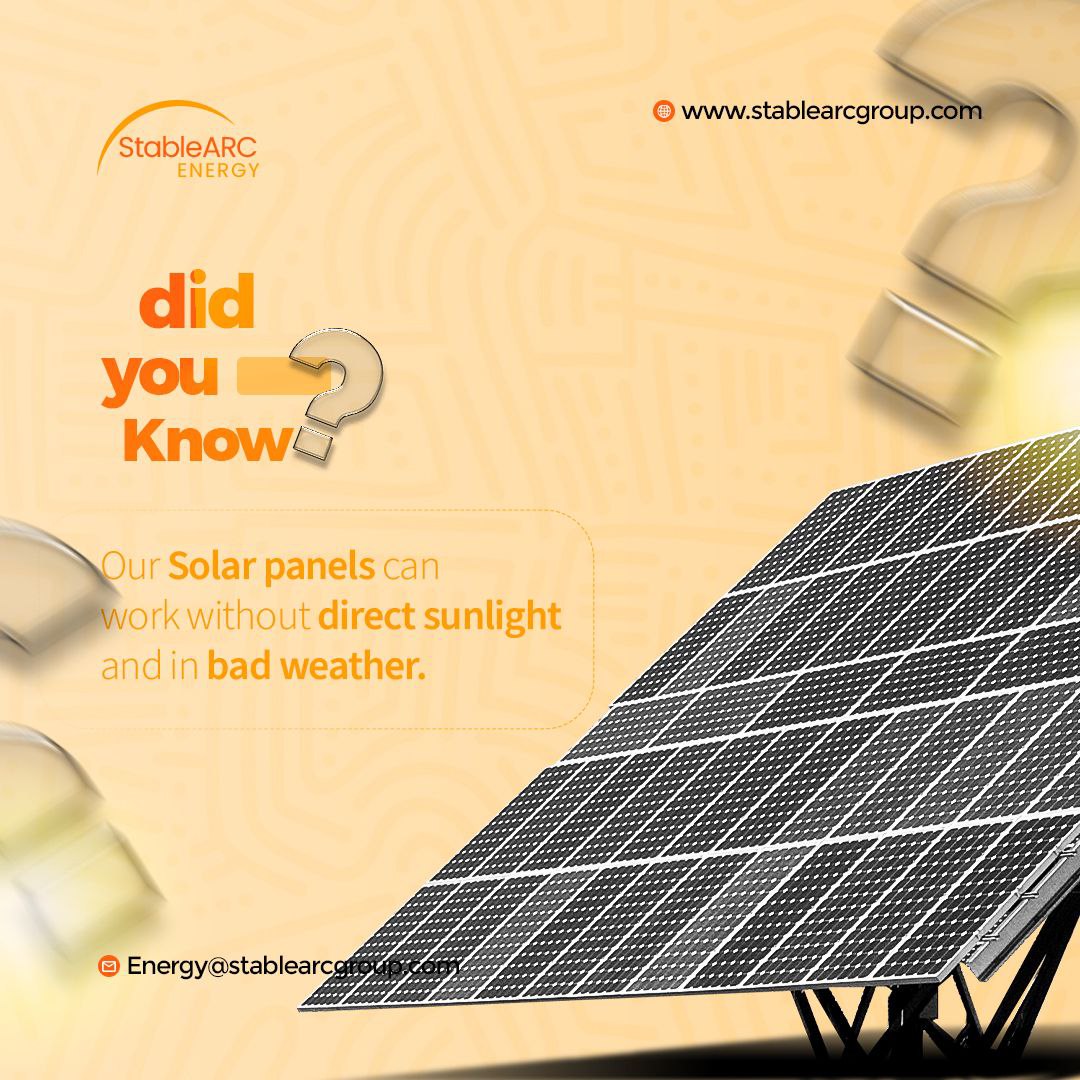 StableARCEnergy's tweet photo. Contact us to know more fun facts about our sustainable energy innovations. ☎️ 09044455551 📧energy@stablearcgroup.com https://t.co/lcb3vRWtRz
