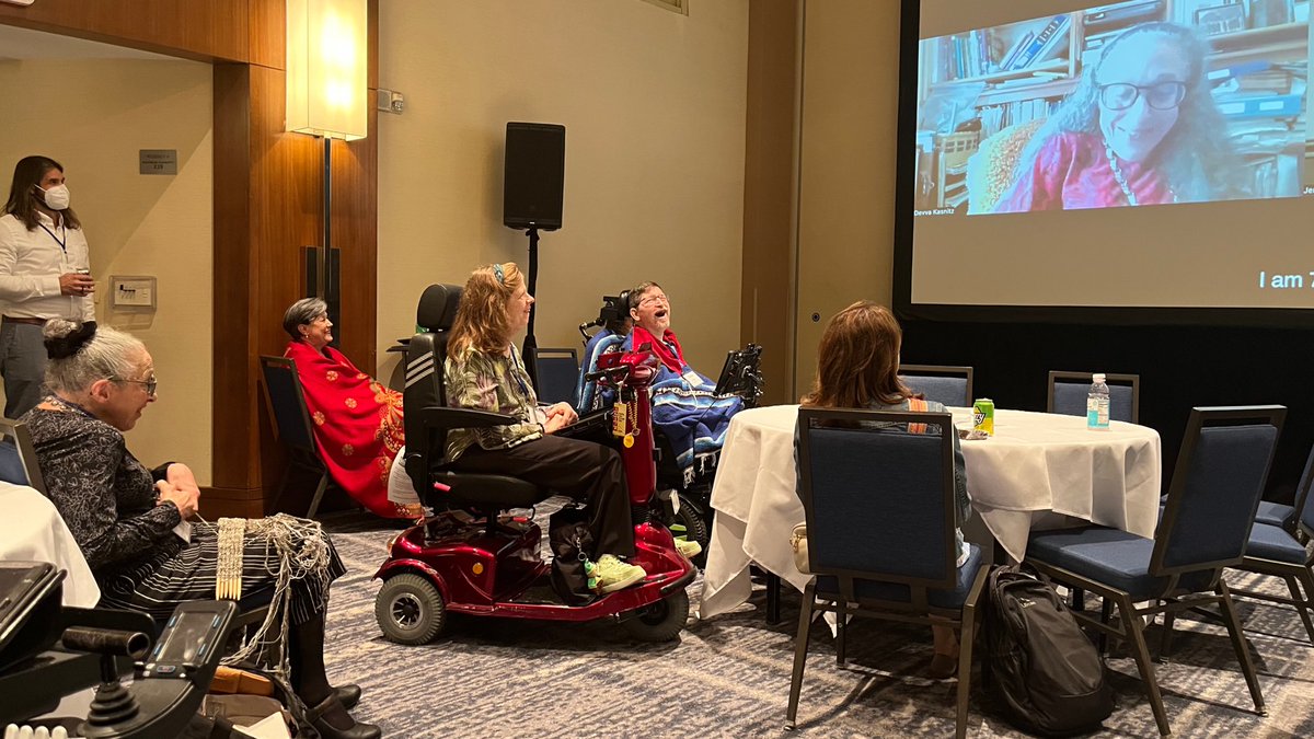 Watch “13 AAC Users: Priorities for Future Research,” a new film that premiered at May’s #AACResearchSummit! The interviewees use various forms of #AAC, from human revoicing to speech generating tools. #NothingAboutUsWithoutUs

lnk.to/13aac