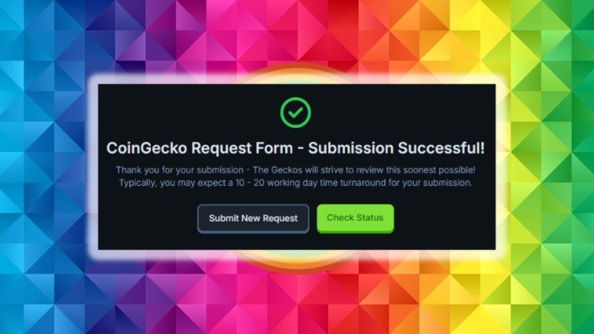 woke_chain's tweet photo. We've submitted our application to @coingecko 🌈🔥

https://t.co/xFQB7yPU7g

Request ID: CL1107240063
https://t.co/eugjOqRsbU

$GOWOKE #wokechain https://t.co/OYEzqKR31L
