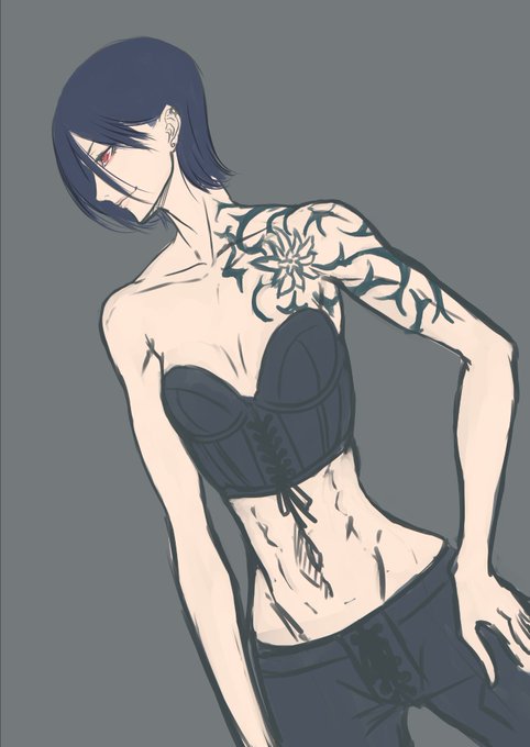 リハビリの落描き。 