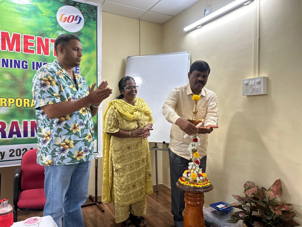 DrGaneshGaonkar's tweet image. Inaugurated 3 Days Nature guide training from 11th july to 13th july Organised by Forest Department, Goa state forest research &amp;amp; training institute valpoi goa in collaboration with GTDC.. #gtdc #natureguide