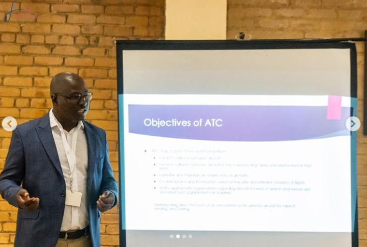 ATCAZW's tweet photo. During the week of 31 March - 5 April, our team partnered with @flight_wings_aviation and other Aviators to demystify the industry. The
ATCAZ President, Learnmore Maranda, had the honor to grace the week as a Guest of Honor.
#aviation
#aviationcareers
#alwaysTotalControl https://t.co/R59Mo5l4f2