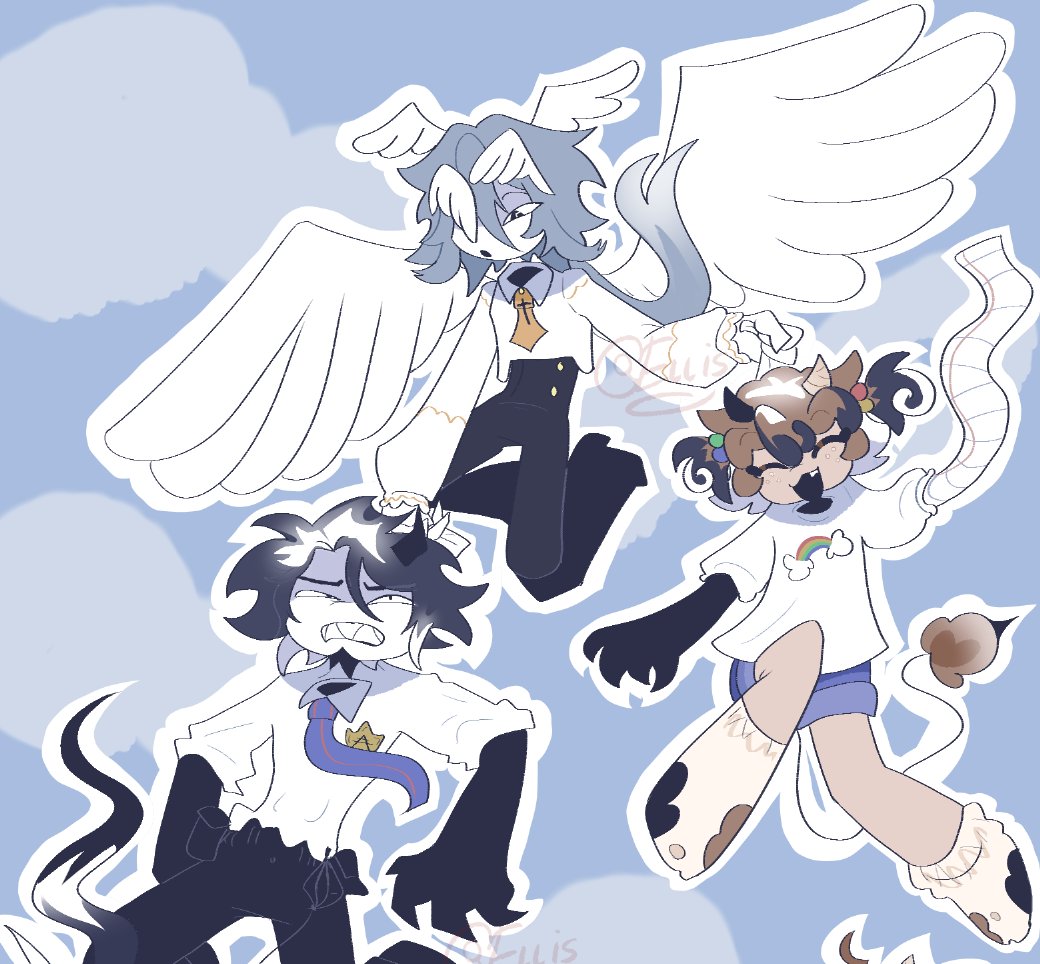AATankEllis's tweet photo. I'm back! I know it was very sudden and I didn't talk to anyone about it and I apologize, but I came back with redesigns of my ocs and a brand new art piece! I hope you all enjoy it as much as I do. <
#FPE #fpeAu #fpeOC #fundamentalpapereducation #fundamentalpapereducationoc https://t.co/g1UlhoN1zY