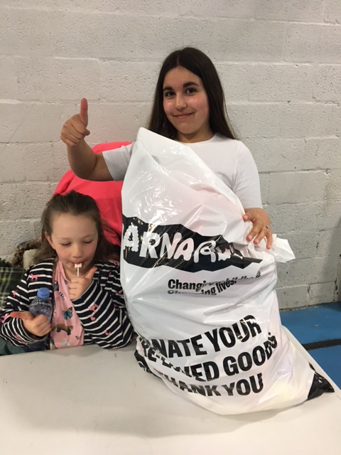Huge "THANKS" to the guys at <a href="/barnardos/">Barnardo’s</a> for our NEW Donation bags.
As you know our monthly KidsCarBoot events, have been supporting Barnardo's for over 15yrs ......... BUT last Sundays event was the 1st time we used our NEW Barnardo's Donation bags.
They went down a storm !