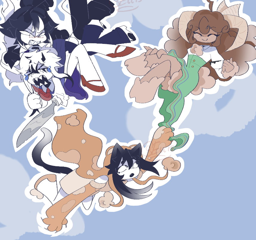 AATankEllis's tweet photo. I'm back! I know it was very sudden and I didn't talk to anyone about it and I apologize, but I came back with redesigns of my ocs and a brand new art piece! I hope you all enjoy it as much as I do. <
#FPE #fpeAu #fpeOC #fundamentalpapereducation #fundamentalpapereducationoc https://t.co/g1UlhoN1zY
