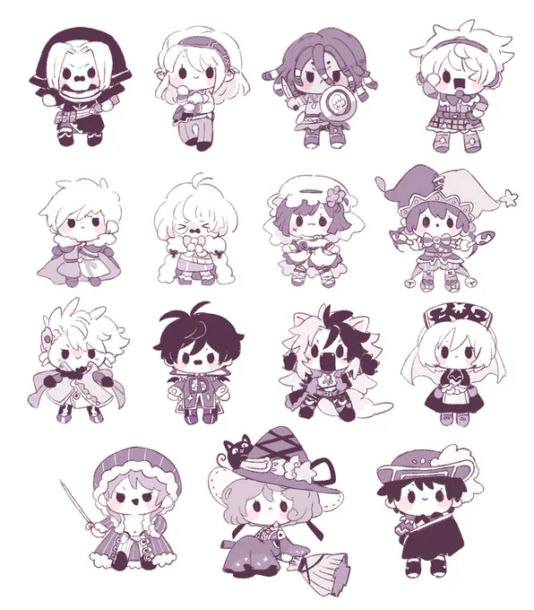 メギドの時の絵も可愛いので見てもらお