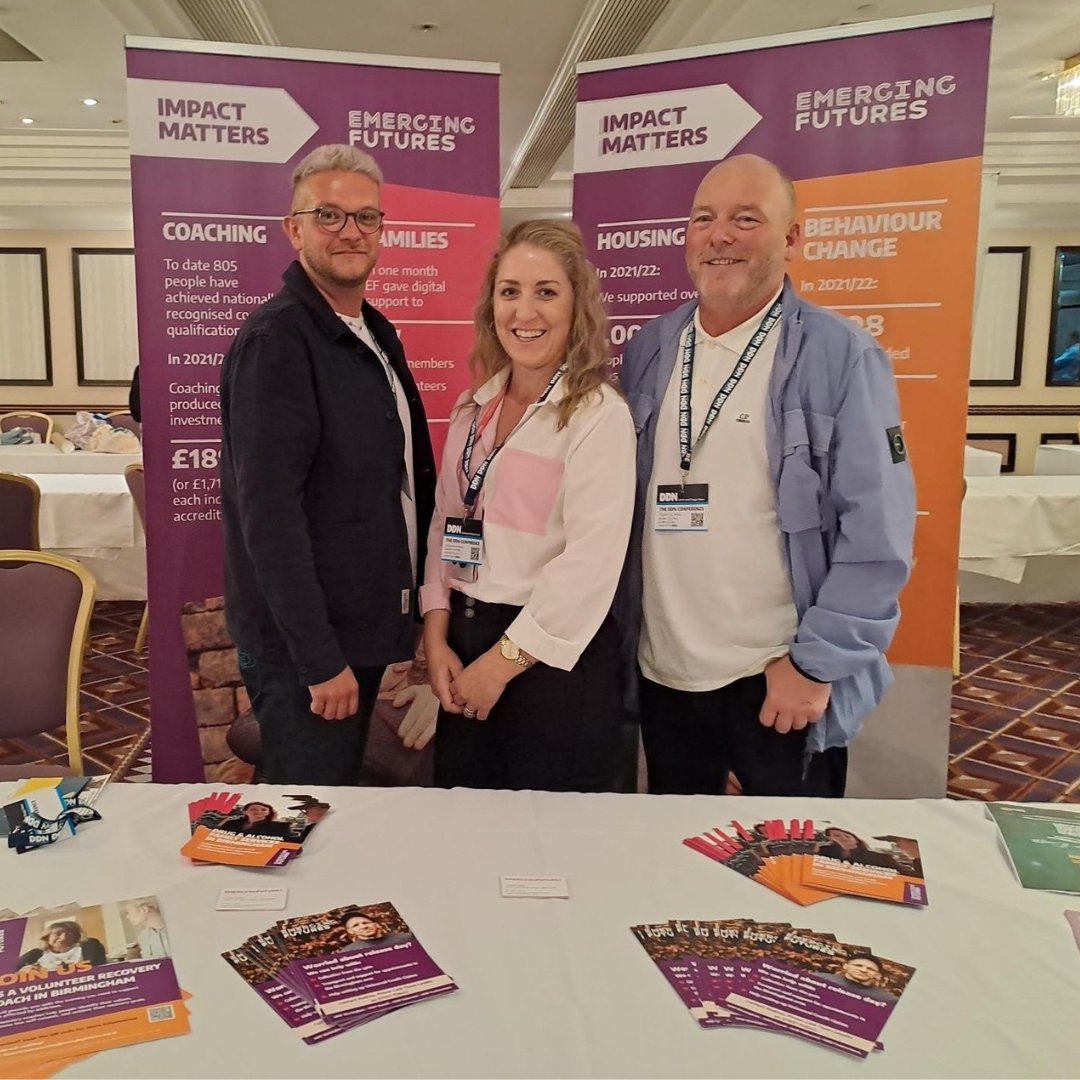 It’s been a great day at the annual DDN conference in #Birmingham today. Thank you to everyone who came to say hello 👋

<a href="/DDNMagazine/">DDN Magazine</a> #ddnconf #harmreduction #recovery