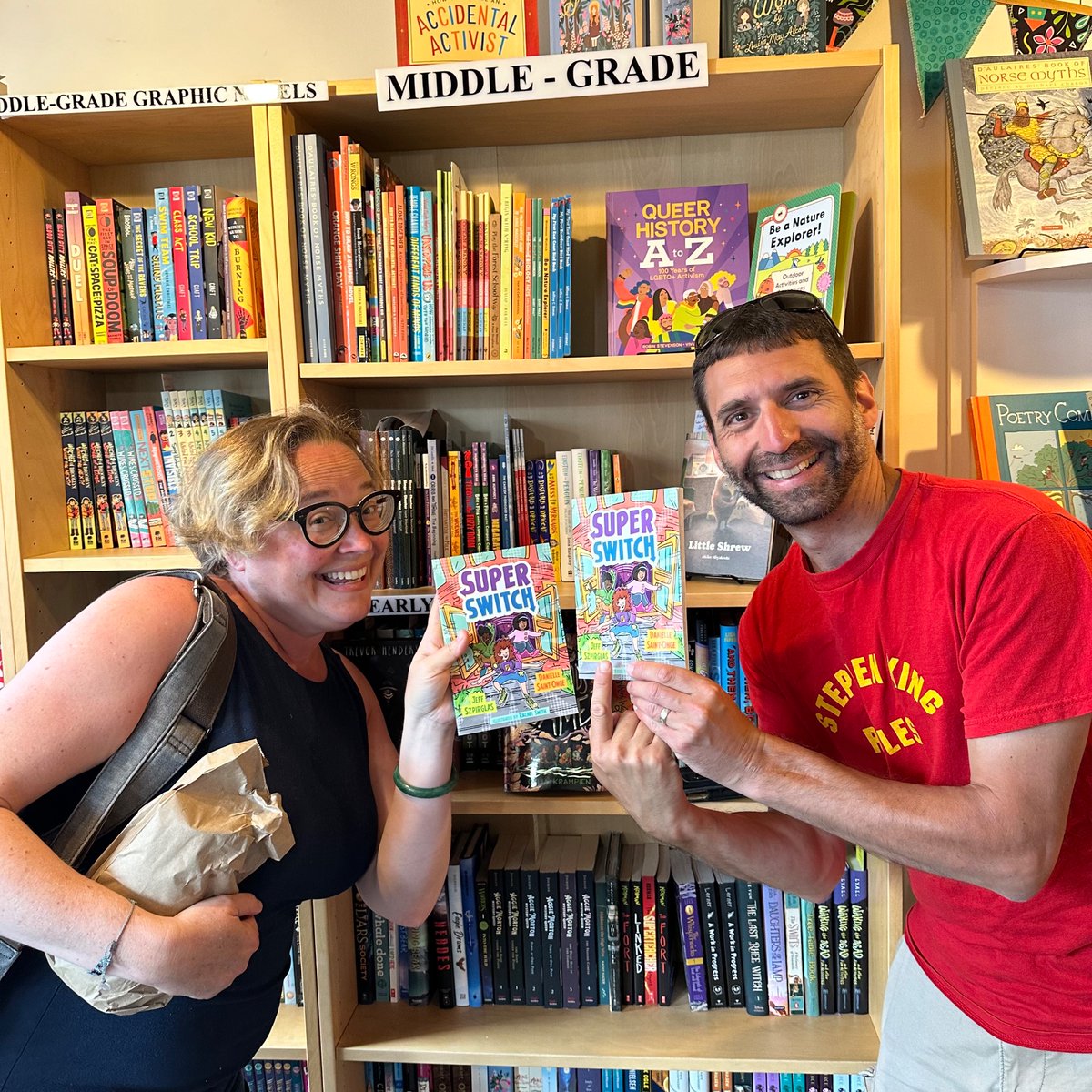 jeffszpirglas's tweet photo. Always a pleasure to spot copies of our books from @orcabook when in #lunenberg #novascotia. And of course, #haskap berries. https://t.co/uOvj9hInK9