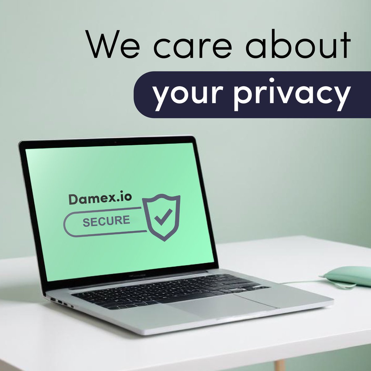 Your security and privacy is our priority at Damex

Damex App registration varies by jurisdiction; features depend on local permissions &amp; are available on App Store and Play Store.

Find risk &amp; permission details at damex.io