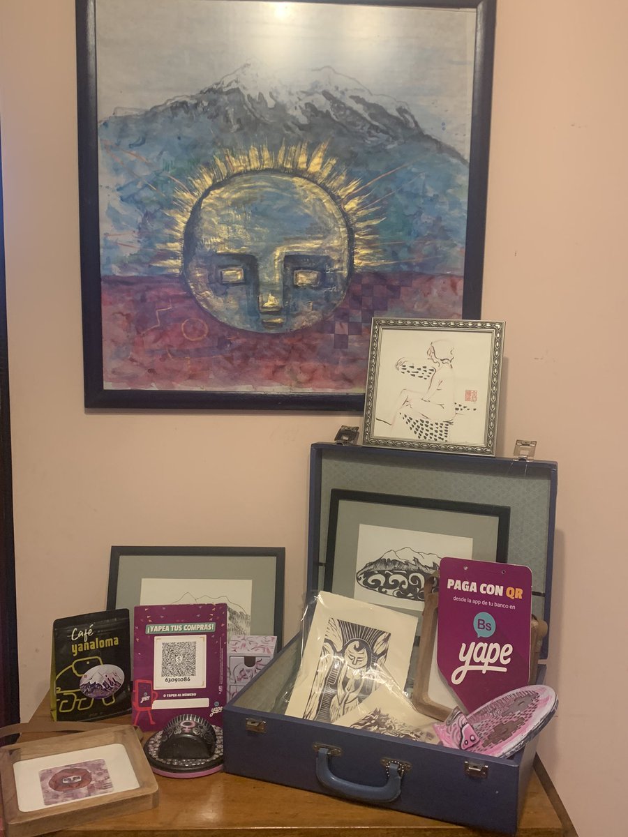 Vendo arte y café tostado by Zenki para pagar al dentista! 🦷 por si gustan… DM.