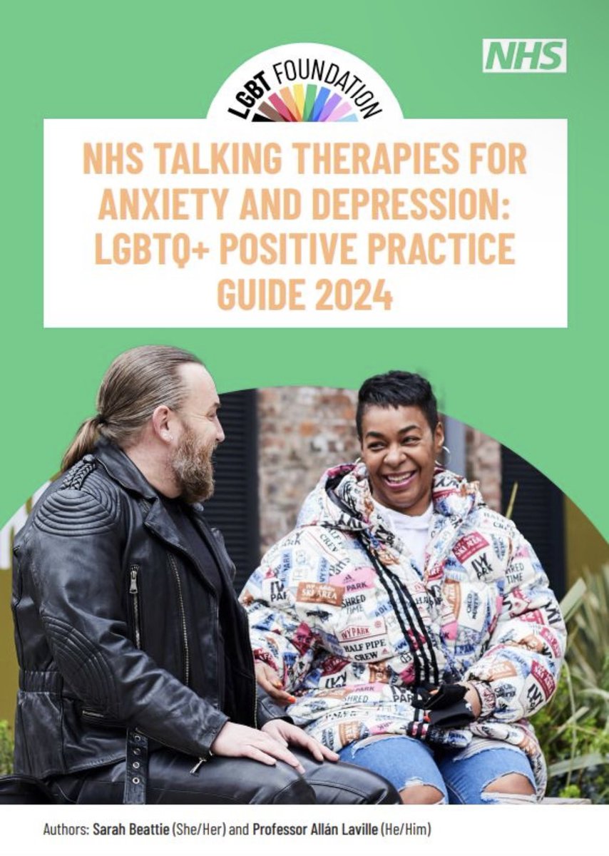 Allán Laville 🏳️🌈 (@profalaville) on Twitter photo Coming Monday <a href="/LGBTfdn/">LGBT Foundation</a> and <a href="/NHSEngland/">NHS England</a> ! It’s been two years of hard work and I have loved working with <a href="/SBeattie0/">Sarah</a>, Emine and Vicky on this. Thank you to all experts by experience, practitioners, and services who contributed to the guide. Coming Monday <a href="/LGBTfdn/">LGBT Foundation</a> and <a href="/NHSEngland/">NHS England</a> ! It’s been two years of hard work and I have loved working with <a href="/SBeattie0/">Sarah</a>, Emine and Vicky on this. Thank you to all experts by experience, practitioners, and services who contributed to the guide.