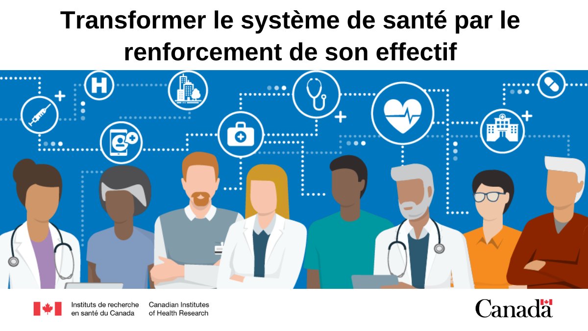 Félicitations aux titulaires des subventions Transformer le système de santé par le renforcement de son effectif!

15 équipes et 1 centre de données probantes et de MC proposeront des solutions axées sur l’équité et les données probantes.

canada.ca/fr/sante-canad…