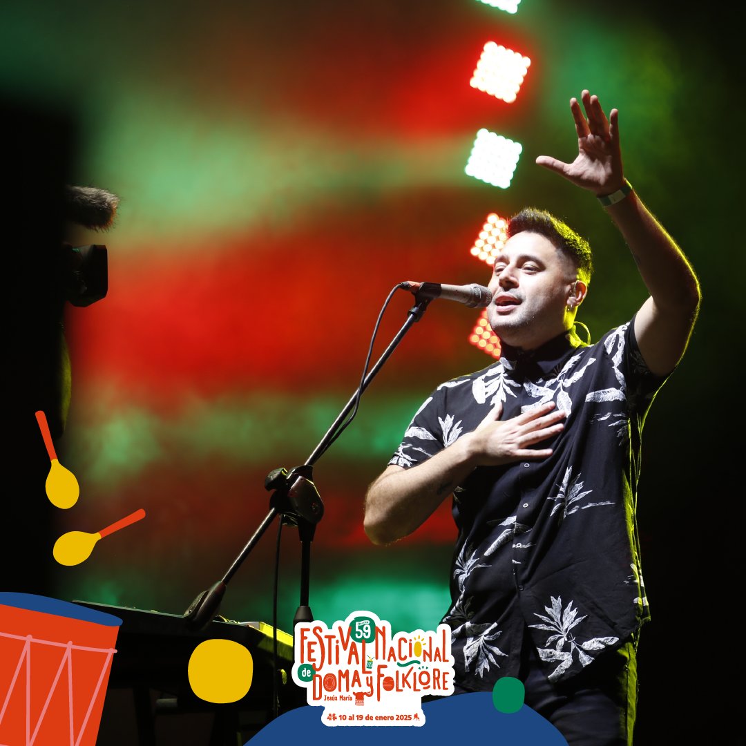 FestivalJM's tweet photo. La noche del martes 9 tuvo una impronta joven y fresca con la presentación de @ahyremusica  ¿Estuviste ahí? Te leemos en comentarios 👇  #ColoryCoraje #FestivalJM #JesúsMaría #Edición59 #EneroEnLaPiel https://t.co/tZhIpVxBvy