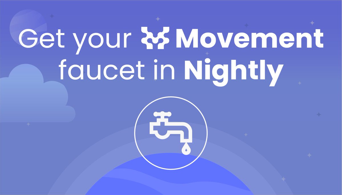 Start on <a href="/movementlabsxyz/">Movement</a> in two clicks✨

⚡️Get free Movement tokens right in Nightly Wallet and explore the ecosystem to its fullest with Faucet in Nightly⚡️

Let's see how to get your first tokens on Movement👇