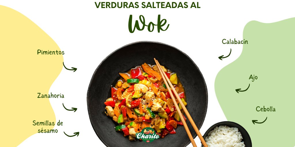FrutasCharito's tweet photo. En la cocina asiática las verduritas 🫑🧅 al wok son una base esencial, aquí te dejamos los ingredientes para poder disfrutar de un wok en casa 😋: https://t.co/GMWecxgEjL
#frutascharito #wok #verdurasalwok #comidasaludable #comidaasiatica #mercadodechamartin https://t.co/6mkQD4ApXq