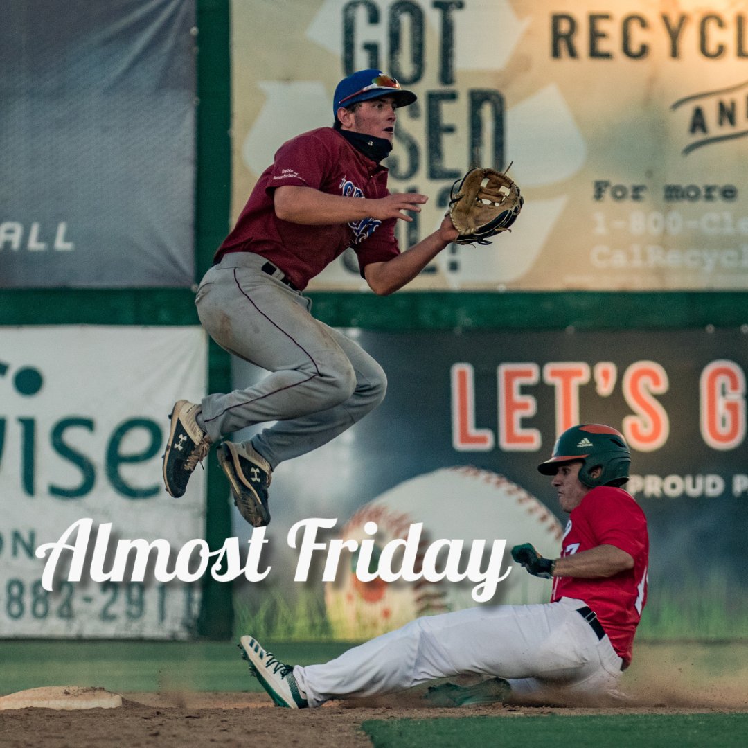 Jumping for joy because it's #AlmostFriday

#inlandvalleybaseball