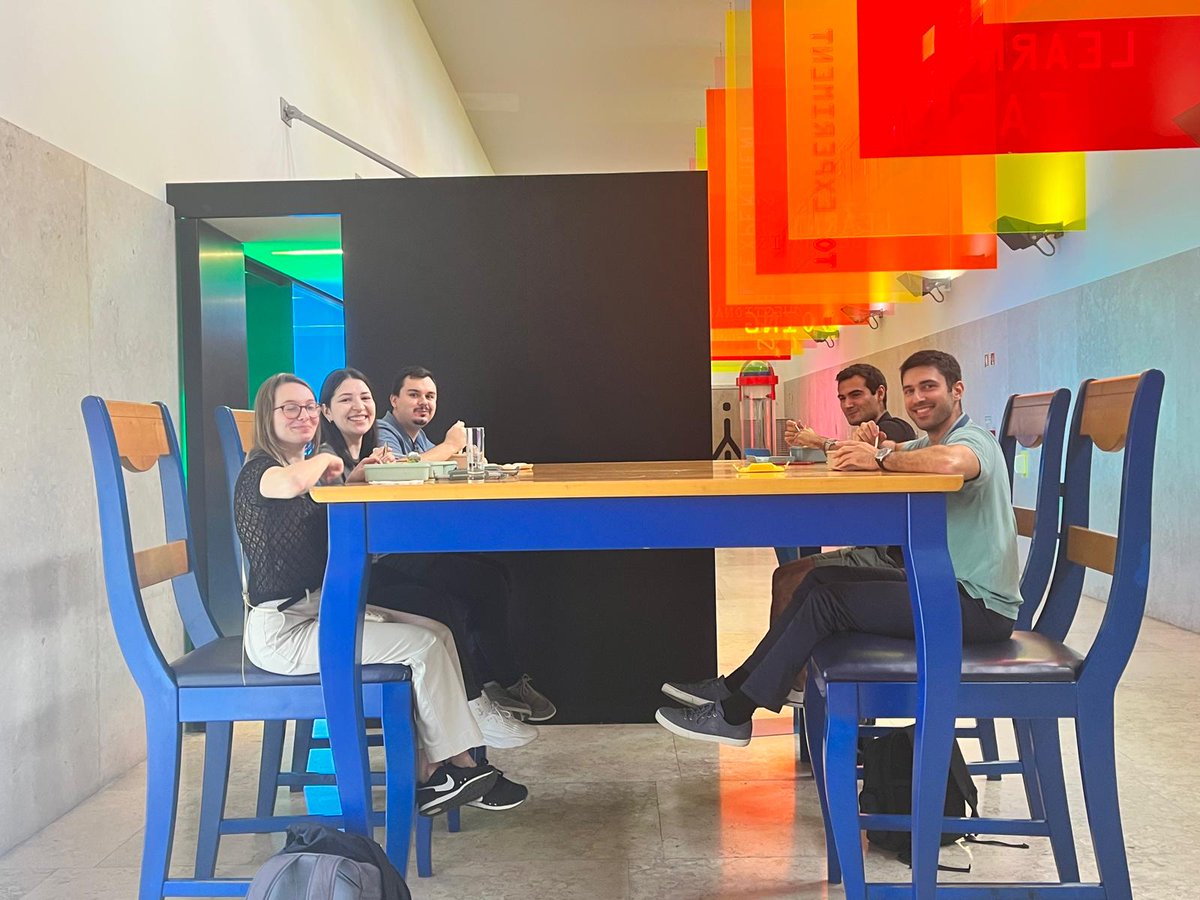 Jose_SV_'s tweet photo. LARSyS 2024 Annual Meeting
Two days filled with fantastic talks by MSc/PhD students, Thematic Lines teams, and inspiring guests from industry and arts!
Pure creativity ...
#LARSyS2024
@ISR_Lisboa 
@iti_larsys 
@IN3_Research 
Maretec https://t.co/O6cqykEENC